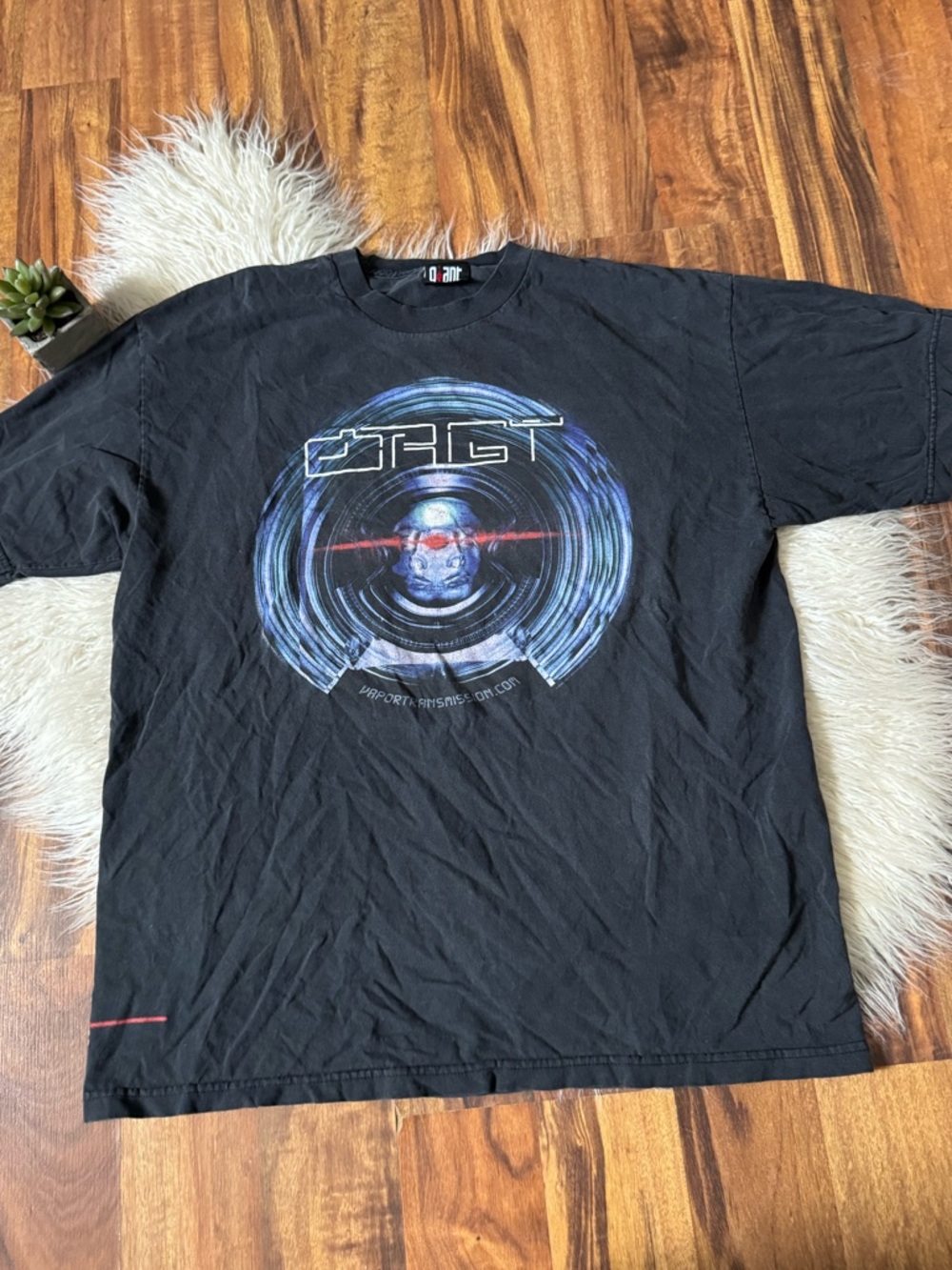 Vintage 2000 Orgy Vapor Transmission Band Tee XL